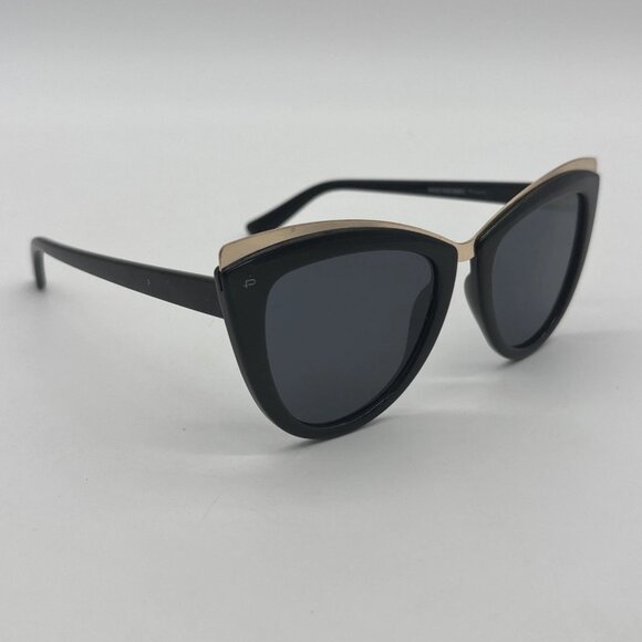 Prive Revaux The Juliet 807 Sunglasses Frames Black/Gold Polarized 53-20-140 - Picture 2 of 9